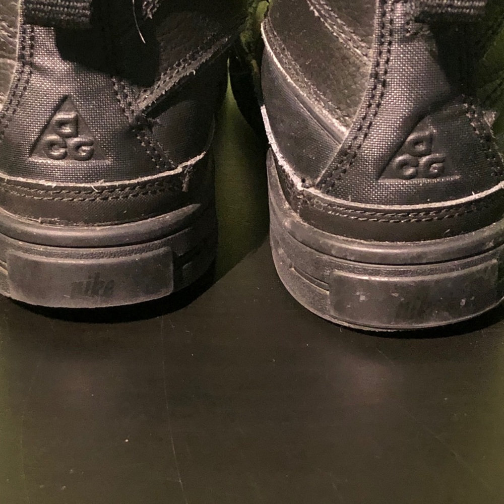 π₯Ύ NIKE ACG WOODSIDE 2 HIGH PS YOUTH BLACK HIKING RAIN WINTER BOOTS π₯Ύ - Picture 5 of 8